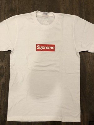 Supreme 20th Anniversary Box Logo SS14 Tee T-shirt White Small