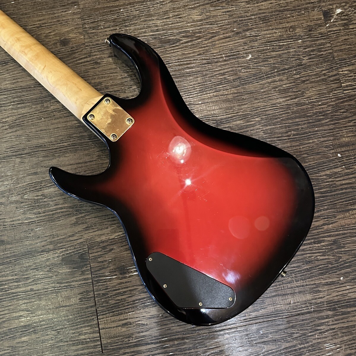 Electric Bass Guitar Anboy Odyssey Series Red Burst Color | eBay