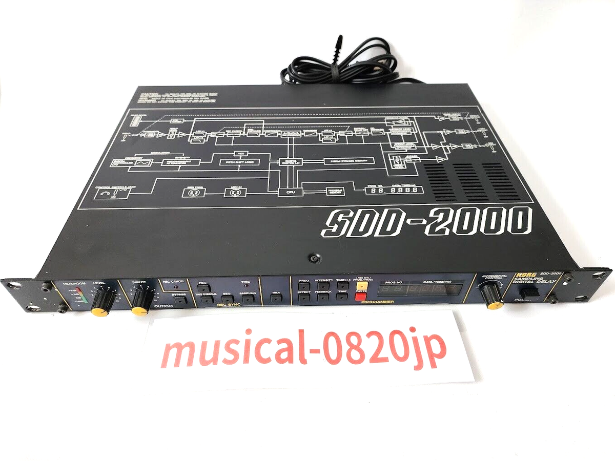 Korg SDD-2000 Sampling Digital Delay Multi Effect Processor | eBay