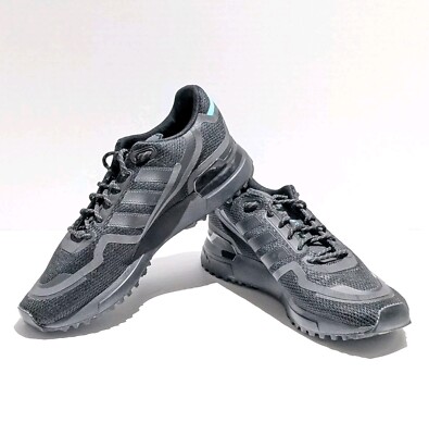 Adidas Mens ZX 750 HD FV8488 Black Blue Running Shoes Athletic