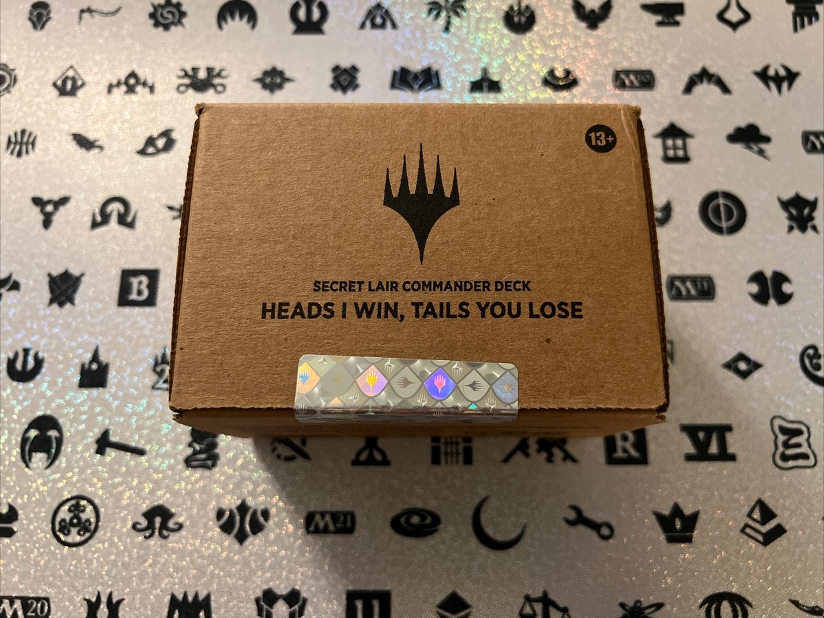 Magic The Gathering Secret Lair Heads I Win, Tails You Lose
