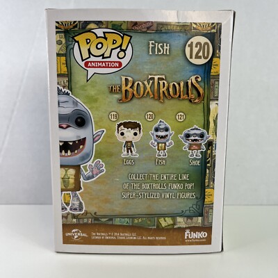 アメコミ POP! Animation The Boxtrolls Fish 120 FUNKO POP ANIMATION
