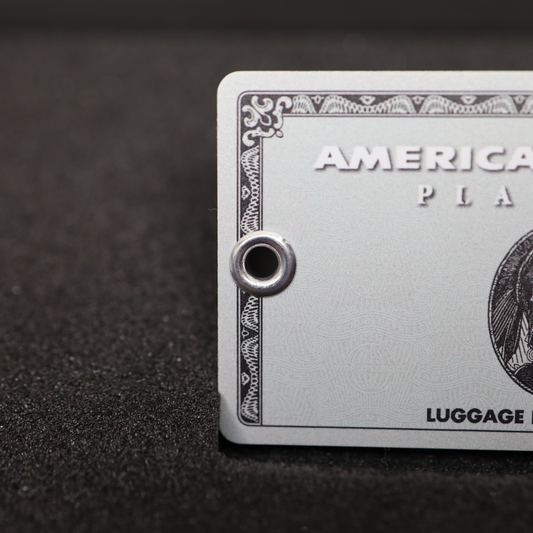 AMEX PLATINUM CARD ネームタグ 2個セット 新品未使用