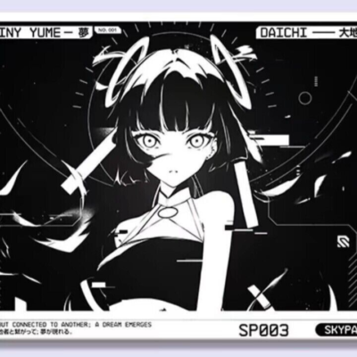 WALLHACK SKYPAD 3.0 XL SHINY YUME DAICHI SP003 Glass Gaming Mouse