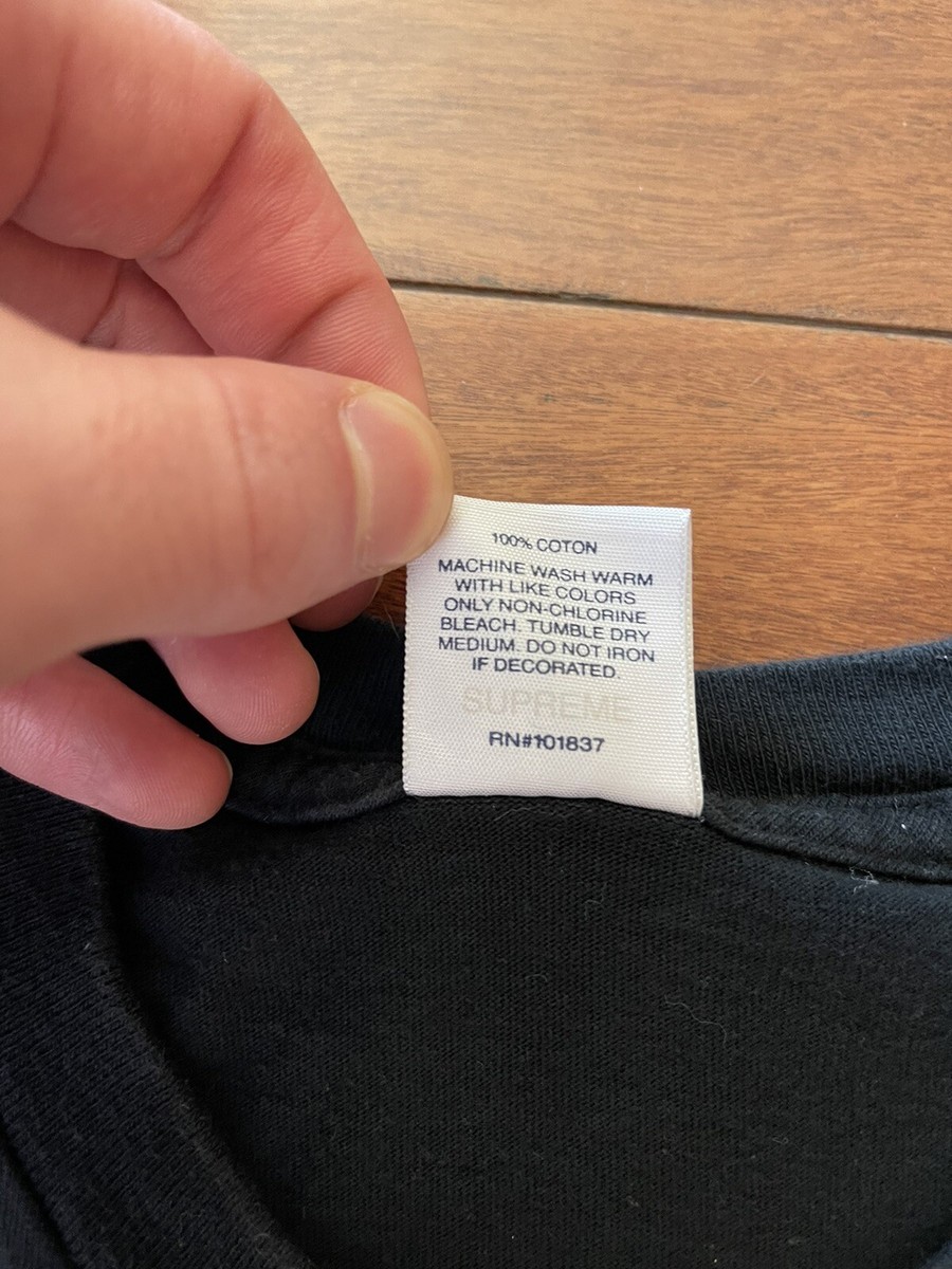 Supreme Cloud Tee Blk Size Large- SS19 (Also Blue& Light Blue Size