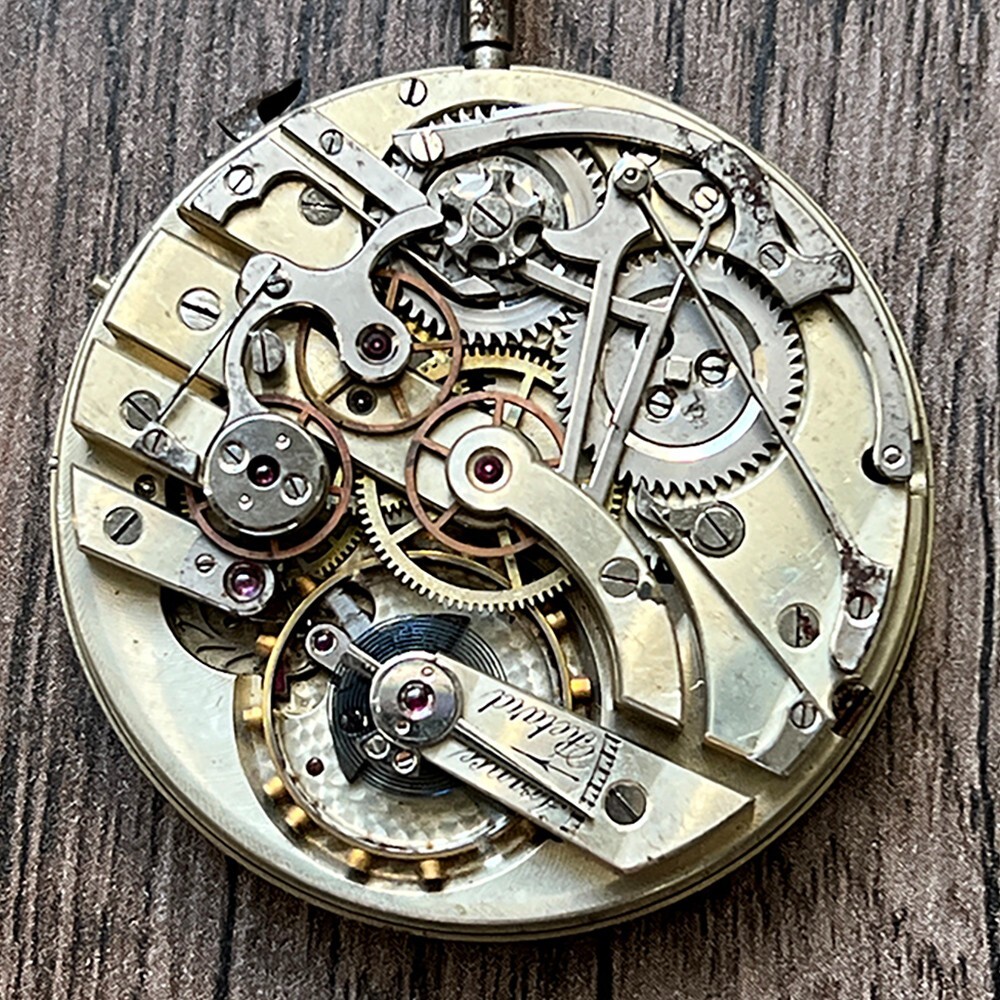 1890's Very Rare High Grade LeCoultre pocket watch Chronograph