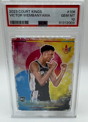 2023-24 Panini Court Kings - Rookies II #106 Victor Wembanyama (RC