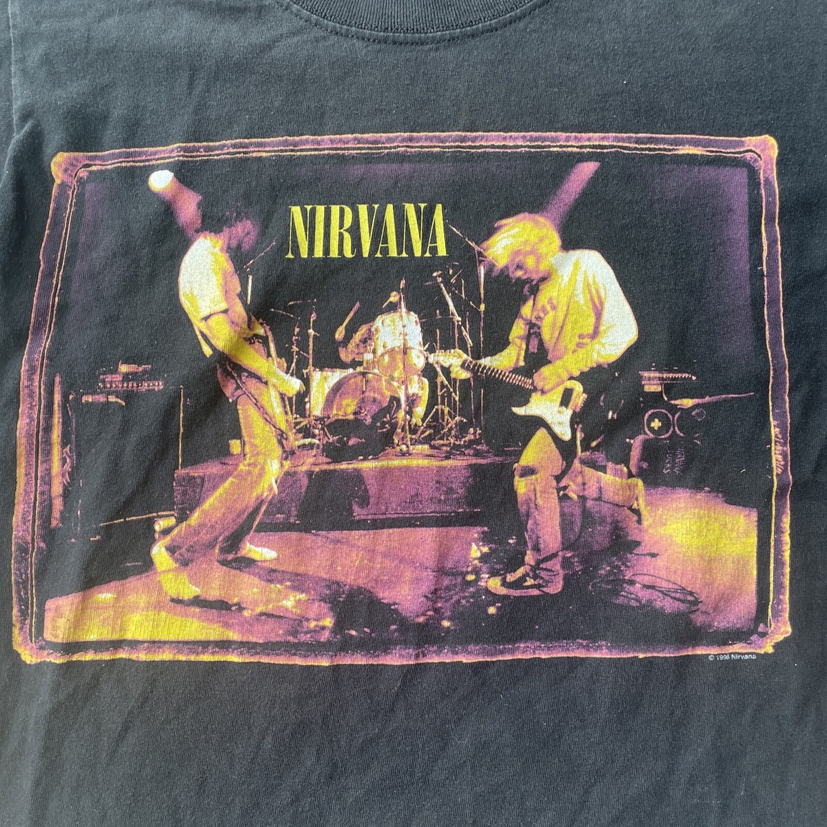 Rare VTG Nirvana From The Muddy Banks Of The Wishkah 1996 Album T