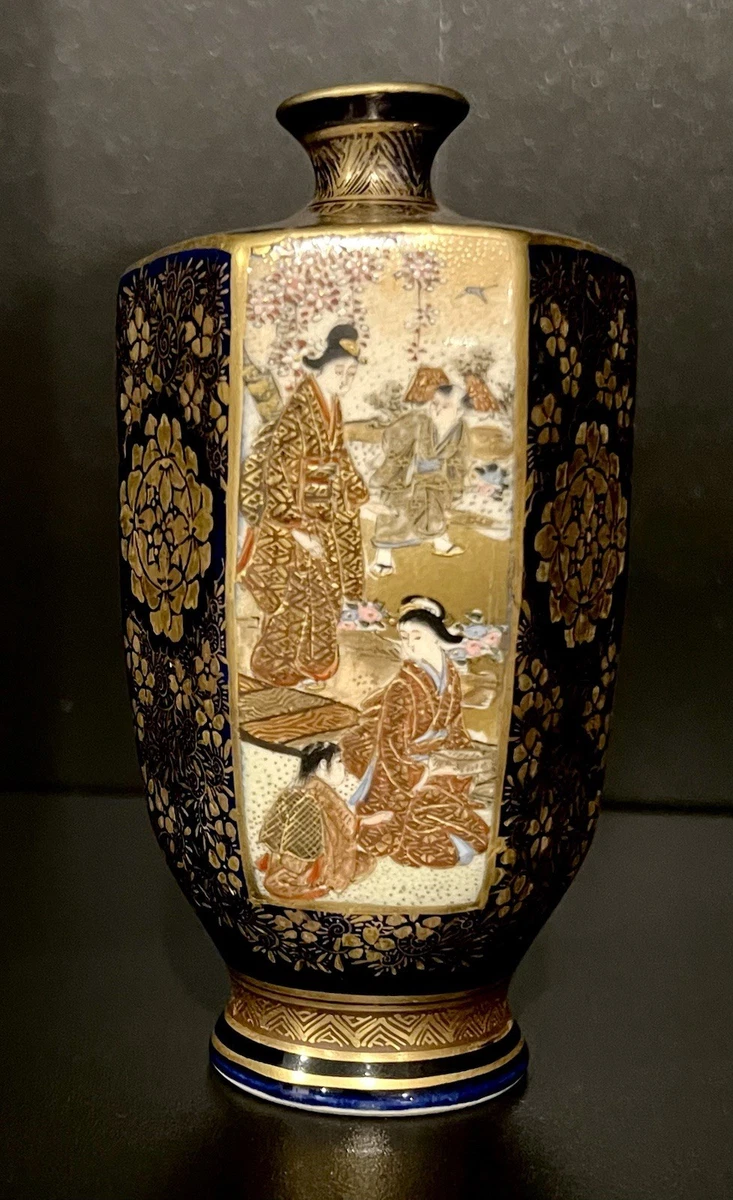 陶瓷日本古董花瓶| eBay