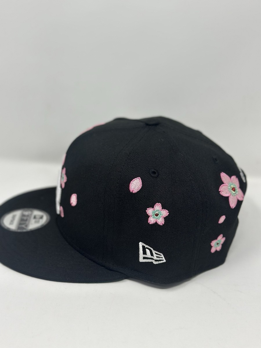 LA Dodgers Complex Takashi Murakami Black SnapBack New Era Hat In