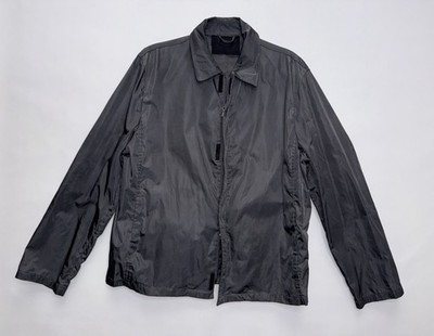 Prada Archive 1998ss Nylon Zip Coat 98FW] 