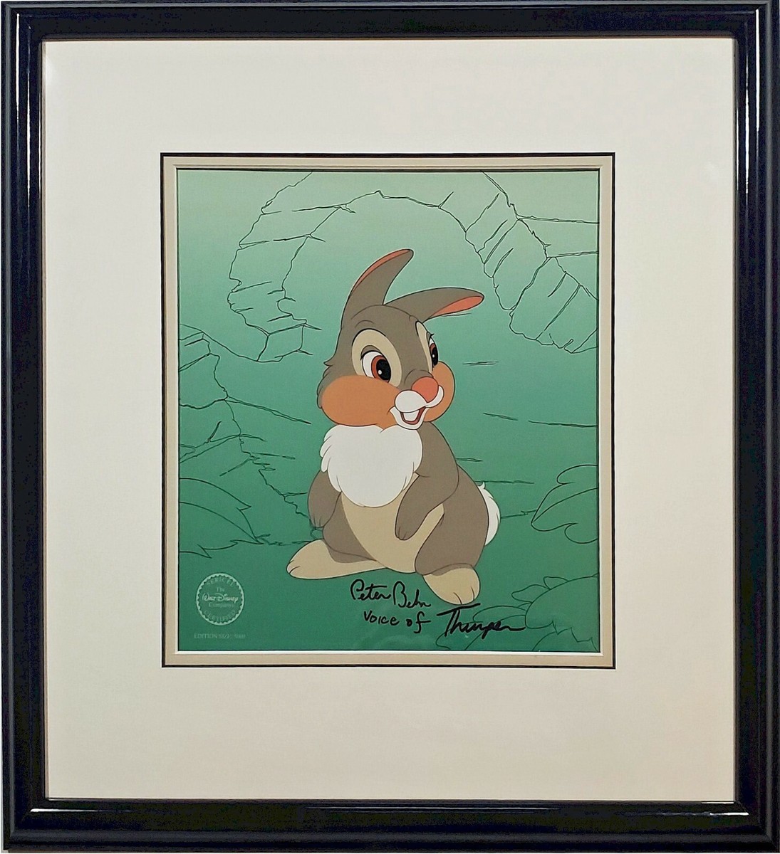 ディズニー 限定版セル画 [バンビ They Call Me Thumper] ディズニー