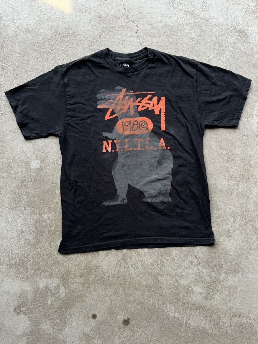 Vintage 00's Stussy dinosaur T-shirt | eBay