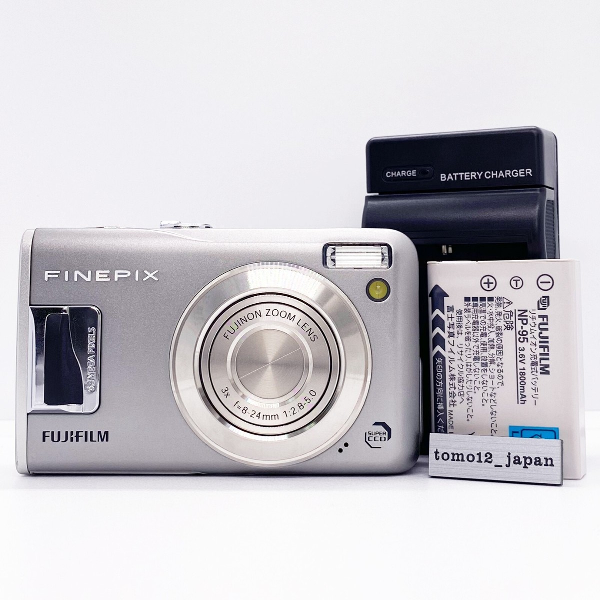 Fujifilm FinePix F31fd Silver 6.3MP 3x Zoom Compact Digital Camera