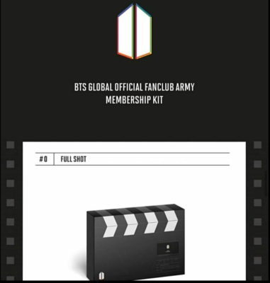 BTS ARMY 6期 MEMBERSHIP KIT + JPFC 特典 (B) ARMY Membership Kit