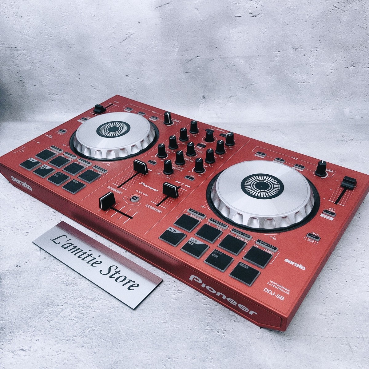 Pioneer DDJ SB 赤 レッド オマケ付き Pioneer DDJ SB 赤 レッド