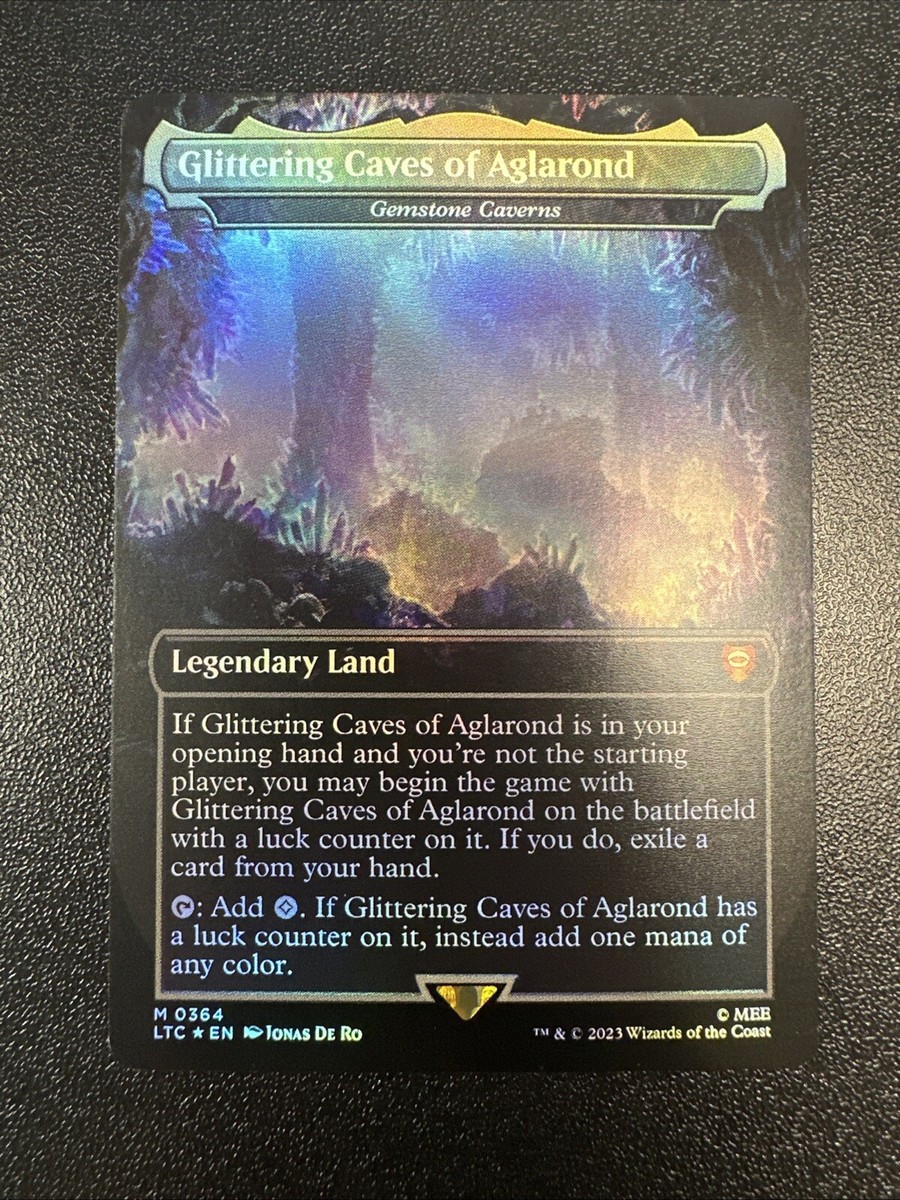 アグラロンドの燦光洞 宝石の洞窟 Foil1枚 MTG 宝石の洞窟