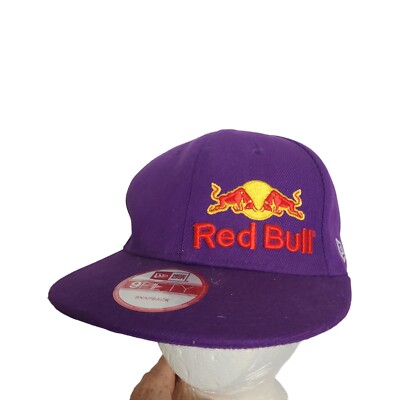 Redbull NewEra 59fifty Purple Bulls Fitted Baseball Cap Hat Mens