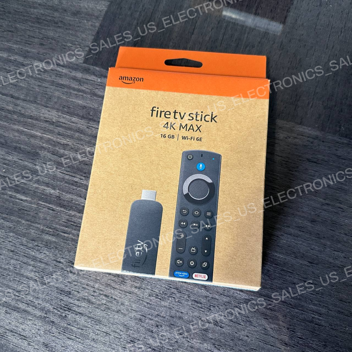 Amazon Fire TV Stick 4K Max Media Streamer with Alexa Voice Remote