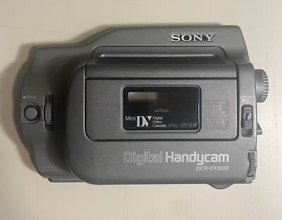 Sony Vx1000 Japanese Side Panel Replacement Part | eBay