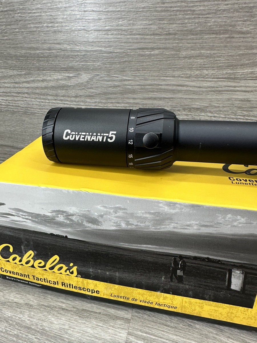 Cabelas Covenant5 5-25X 56 FFP Rifle Scope | eBay