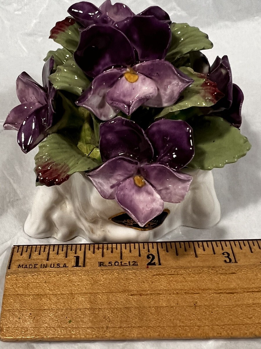 AYNSLEY English violet 陶器 AYNSLEY English violet 陶器