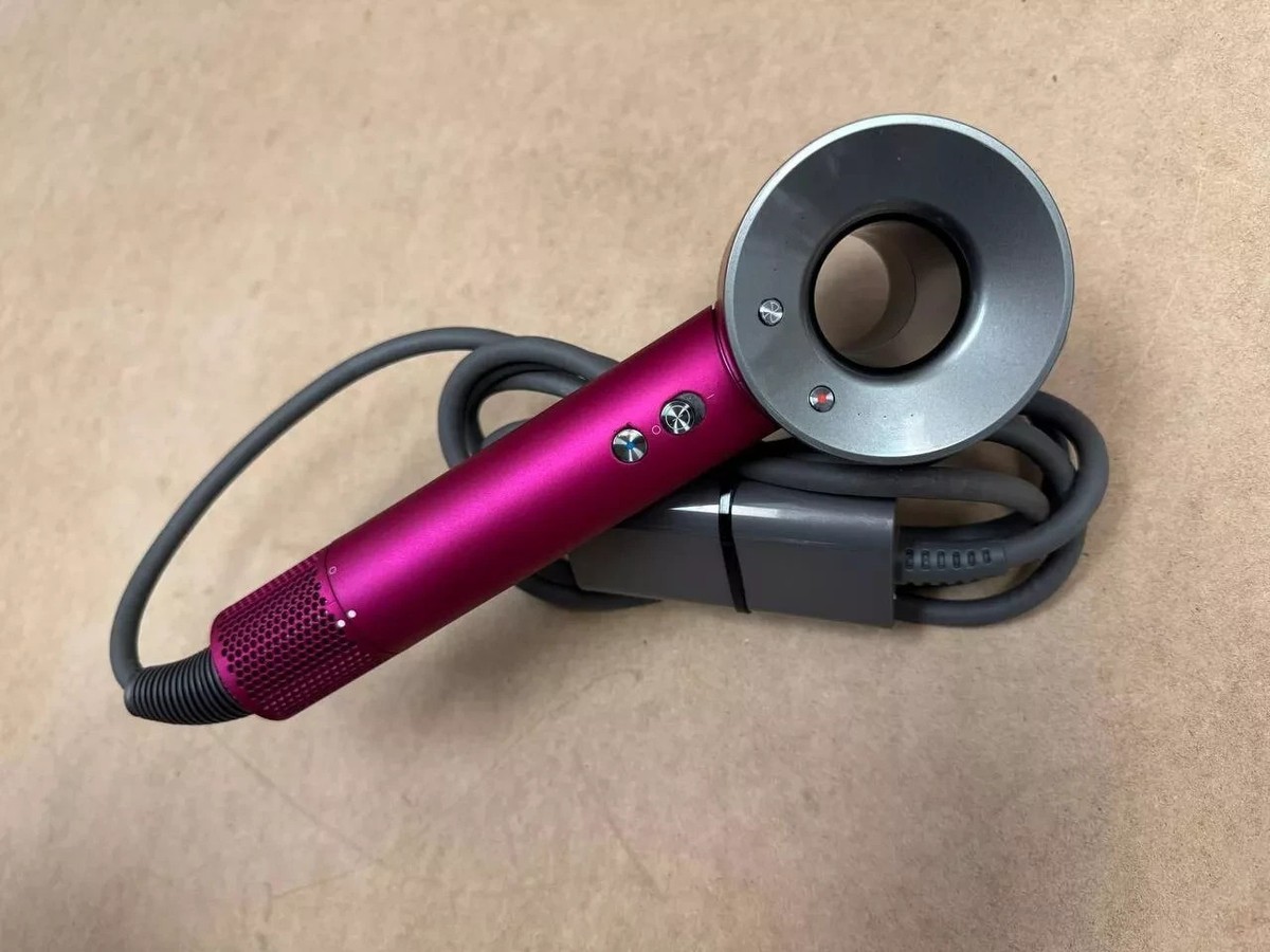 100% Genuine Dyson Supersonic HD07 Hair Dryer, Fuchsia | eBay