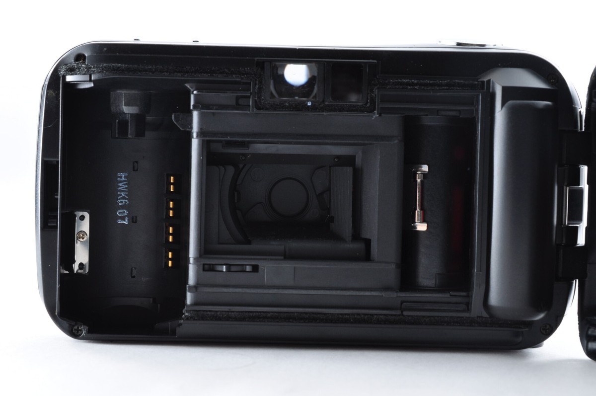 OLYMPUS μ mju Digital Camera 35mm F/3.5 Lens Black Opt MINT From