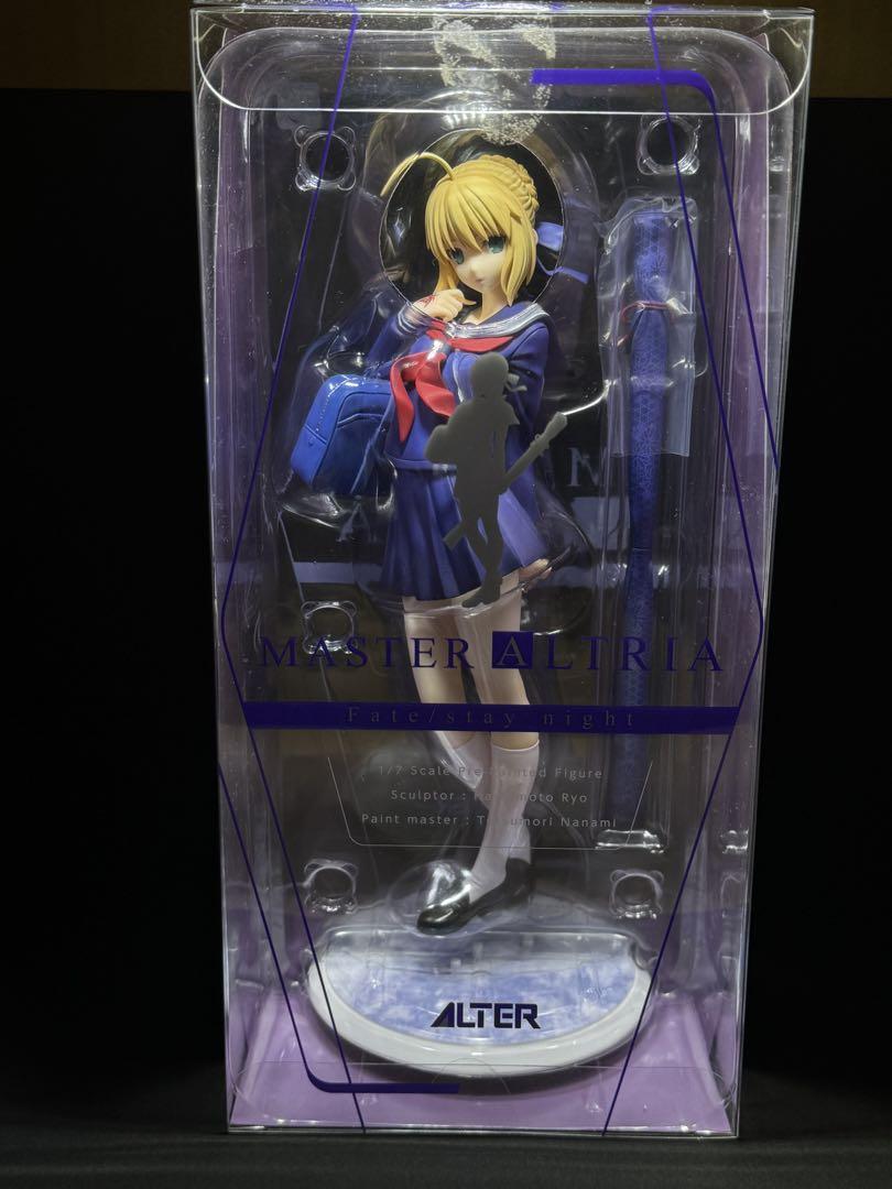 アルター 1/7 Fate/stay night マスター アルトリア 開封美品