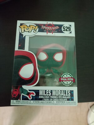 funko pop 529 スパイダーマン スパイダーバース マイルス モラレス 超