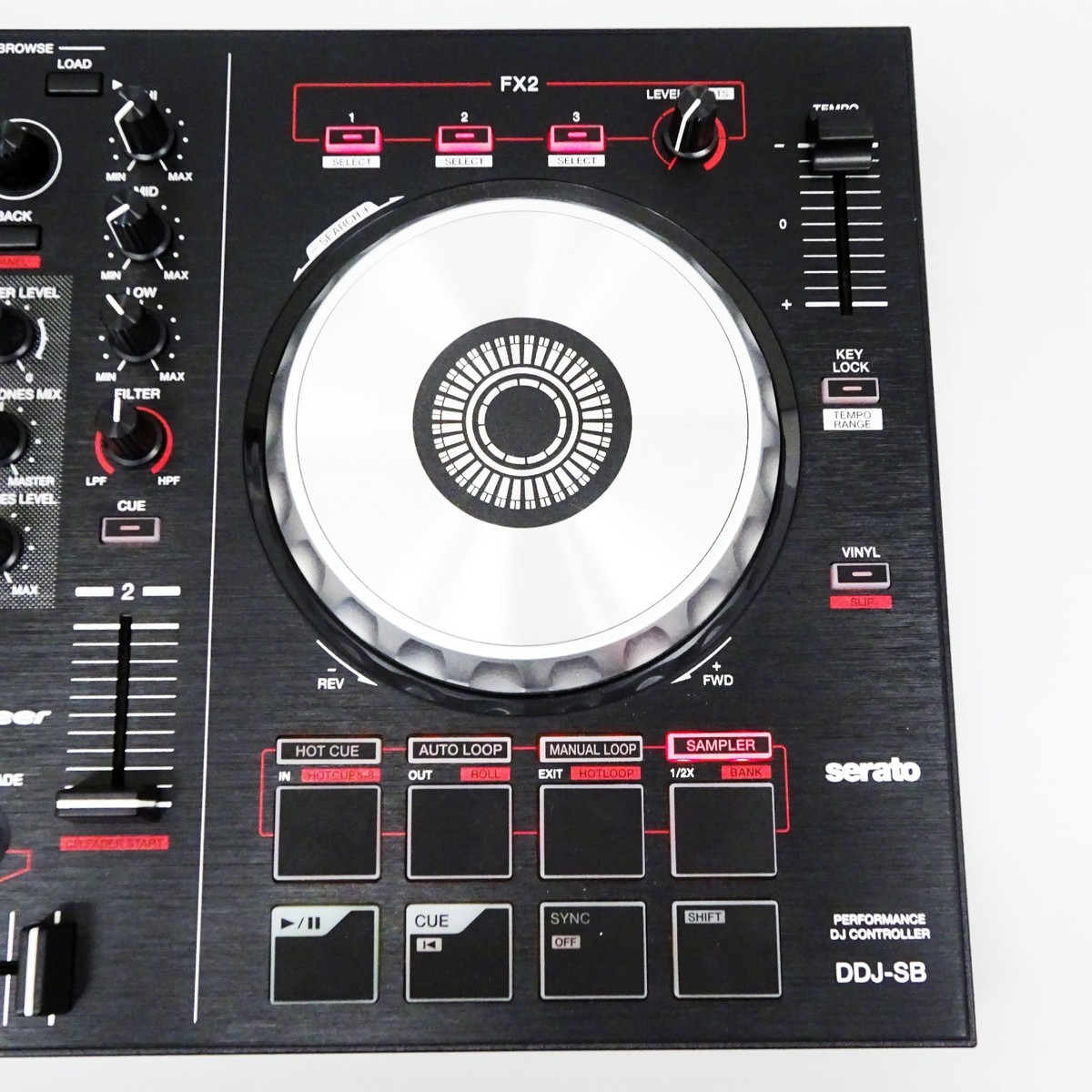 希少カラー Pioneer DJコントローラー DDJ-SB シルバー