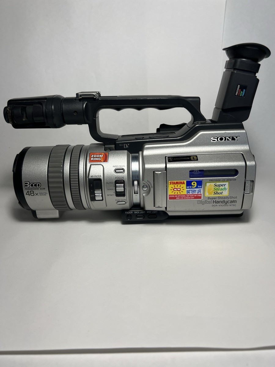 訳あり【動作OK】SONY Handycam DCR-VX2000 訳あり【動作OK】 SONY