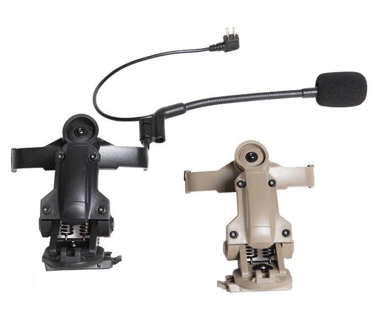 Helmet ARC Rail AMP Adapter for Peltor Comtac Headset Ear Pro Pop