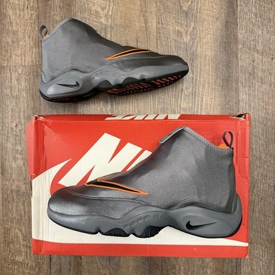 DS Nike Air Zoom Flight The Glove Cool Grey Orange Size 10.5
