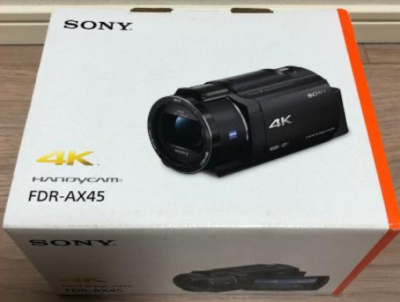SONY 4K ハンディカム FDR-AX45 美品 Sony 4K Camcorder Handycam FDR