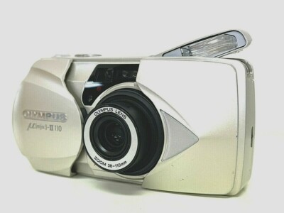 Exc+5 】Olympus mju II 110 35-mm Film Camera AF Zoom 38-110mm from
