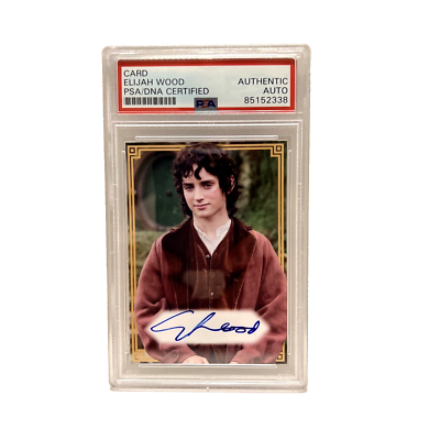 Elijah Wood Autographed Signed Custom Movie Card Lord OTR Frodo