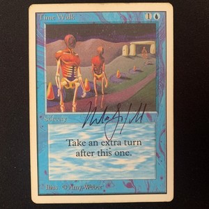 羽ばたき飛行機械 アーティストプルーフ time walk MTG 羽ばたき飛行機