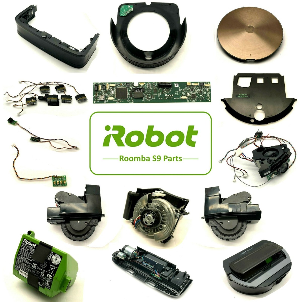 Genuine Replacement Parts for iRobot Roomba s9 & s9+ (9550) Robot