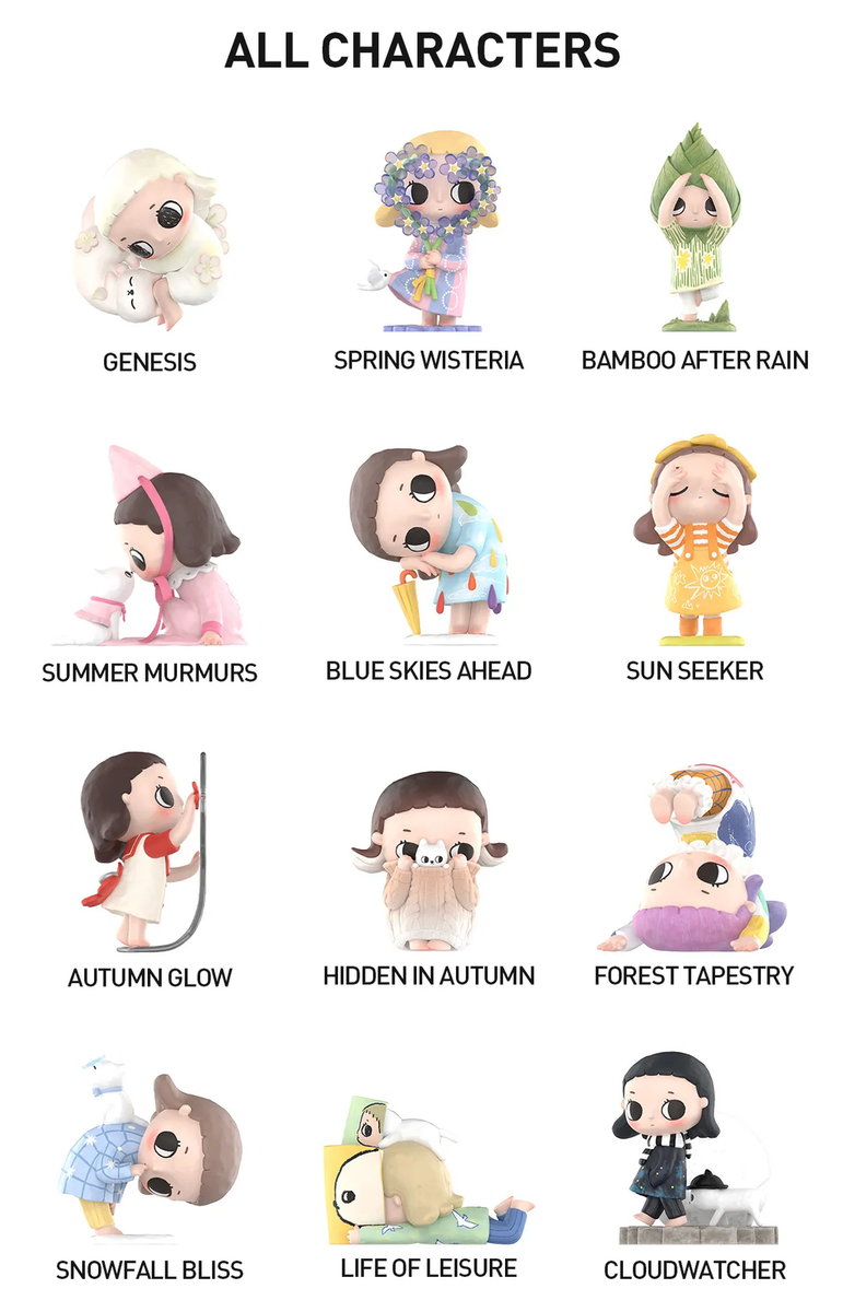 Authentic Nyota I Am The Seasons Series Confirmed Blind Box