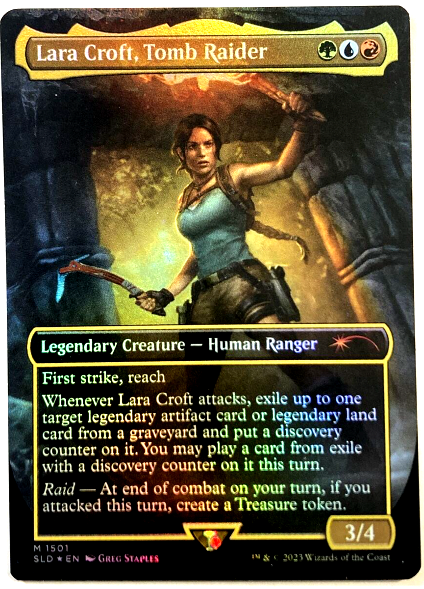 マジック：ザ・ギャザリング Secret Lair x Tomb Raider Foil Edit