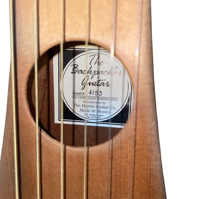 希少】マーチン Backpacker シリアル4153 初期型 トラベルギター 希少