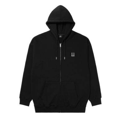 G-DRAGON Ubermensch Zip-Up Hoodie Black 100% Authentic K-Pop