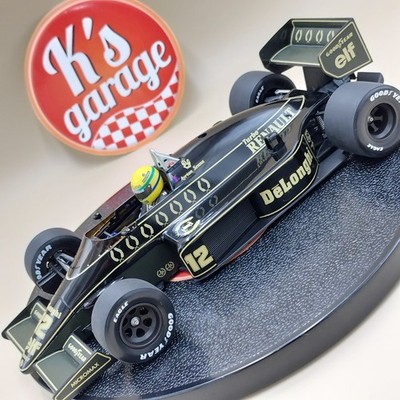 Minichamps 1/18 Lotus Renault 98T Ayrton Senna 1986 black