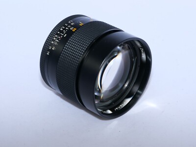 Contax Zeiss Planar AE 85mm f1.4 GERMAN Lens. Case. Filters