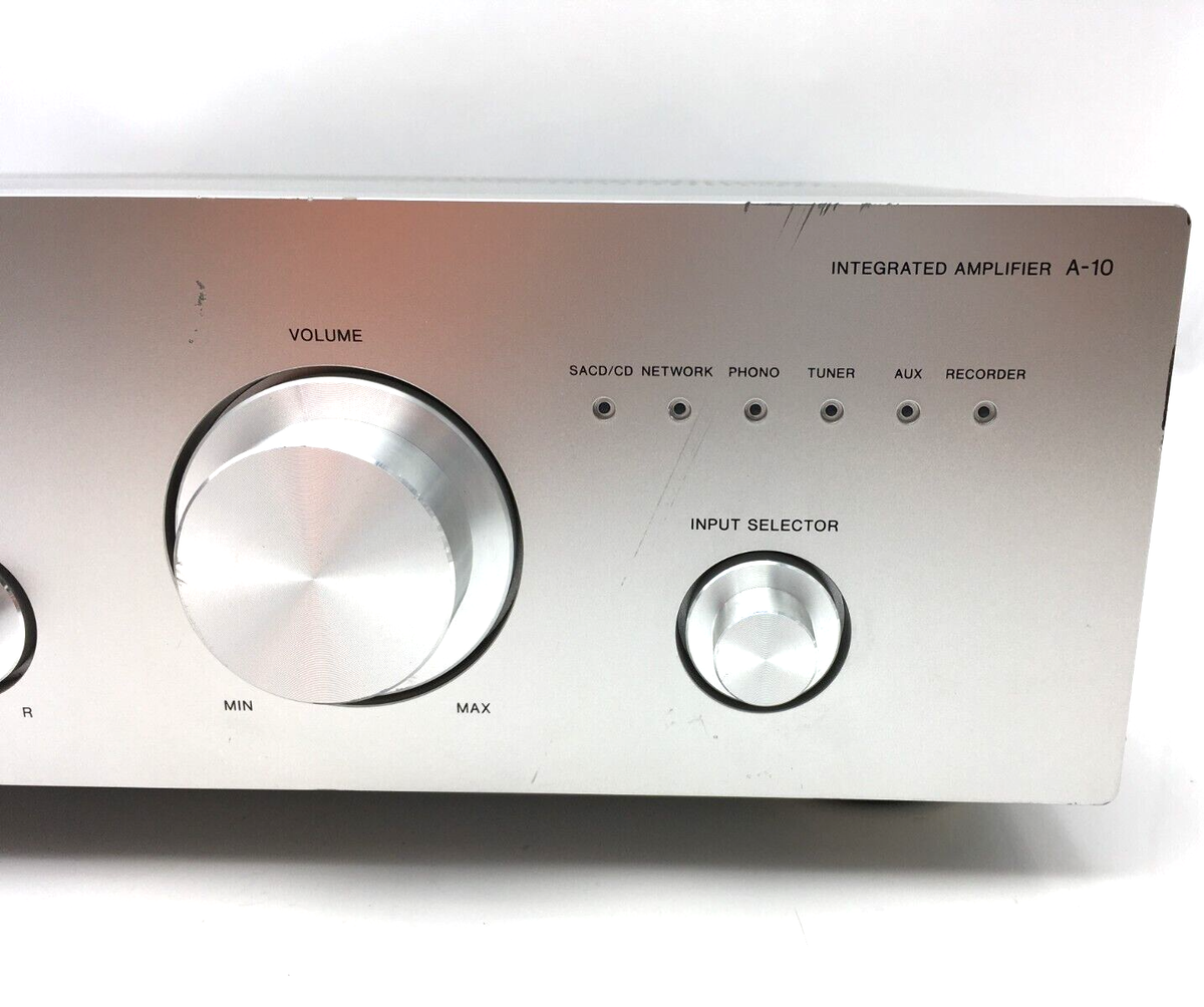 Pioneer A-10 Integrated Amplifier Working Tested Used 100V from