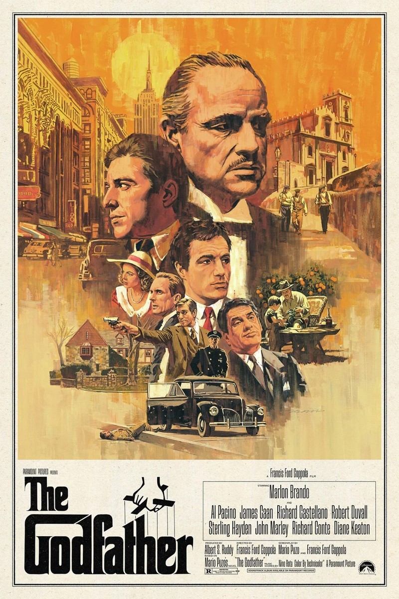 映画 ゴッドファーザー ポスター The Godfather 1972 The Godfather