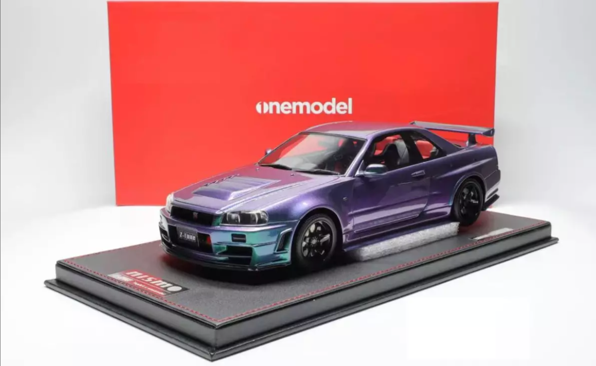 おまけ有 限定1000 日産 スカイライン GT-R R34 VspecⅡNur おまけ有
