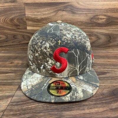 帽子 Supreme Gold Cross S Logo New Era Camo s-l400.jpg