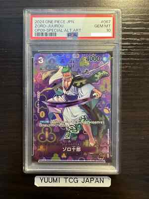 PSA 10 Zoro-Juurou SP OP05-067 R Emperors New World OP09 ONE PIECE
